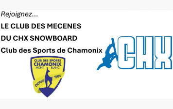 Mécénat Associatif : Rejoignez le CHX Snowboard