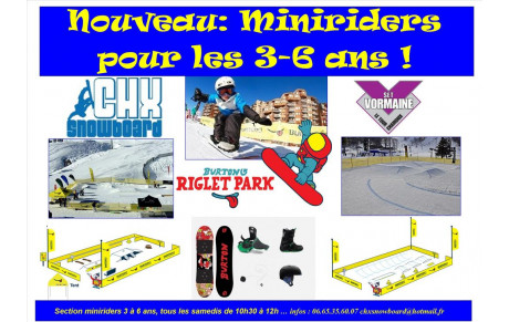 Nouveau : les miniriders arrivent !
