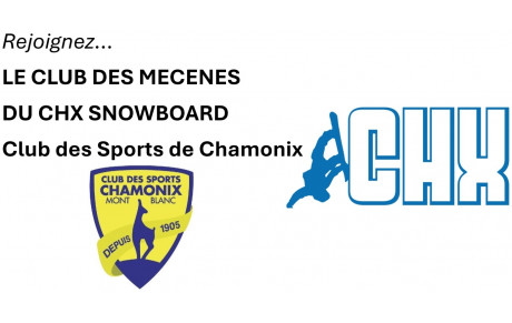 Mécénat Associatif : Rejoignez le CHX Snowboard